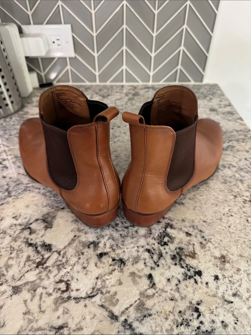 Steve Madden Brown Leather Chukka Boots